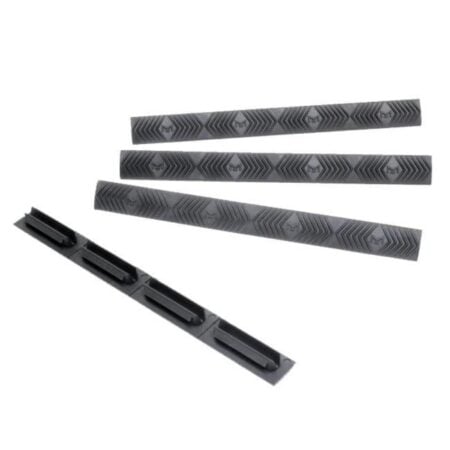 Ergo Modular Wedgelok Rail Covers Graphite Grey 4/ct