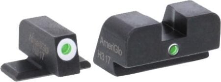 Green Tritium Outline White/Green Single Dot for Sig #8 height