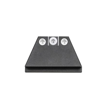 Night Fision Suppressor Height Night Sight Set White Front White Back for Glock