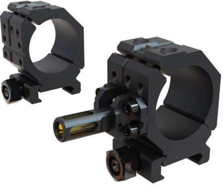 Wheeler Engineering 2-Piece Picatinny Rail Scope Rings 1" Medium