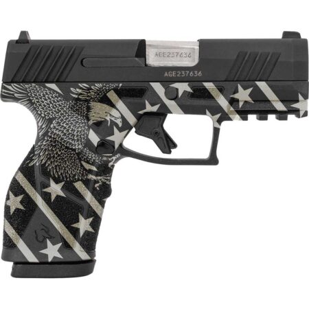 Taurus GX2 Eagle Handgun 9mm Luger 10rd Magazines (2) 3.38" Barrel Black Slide/Eagle Grip