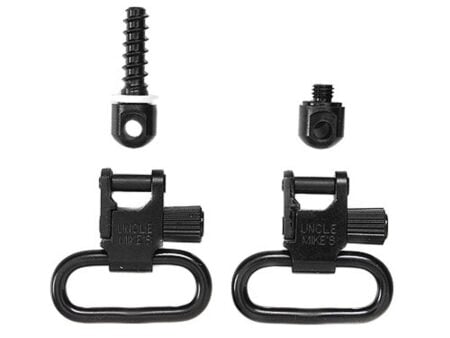 UNCLE MIKES QD SWIVELS FOREND BAND STYLE MACH & WOOD SCREW 1"on