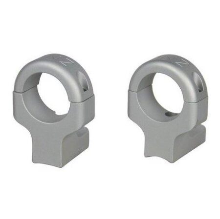 DNZ Game Reaper 2 2-Piece Scope Mount (2 Screws) - Browning A-Bolt Sako A7 Steyr Long & Short Action - 1" High Silver