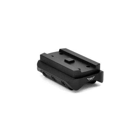 Warne Shotgun Rib Mount for Aimpoint T1-T2 Red Dot Black - MOUNT ONLY