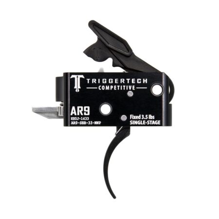 TriggerTech AR-9 Competitive Single Stage Rifle Trigger 3.5 lbs Curved