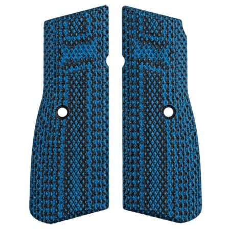 FN HIGH POWER G10 BLK/BLUE GRIPS