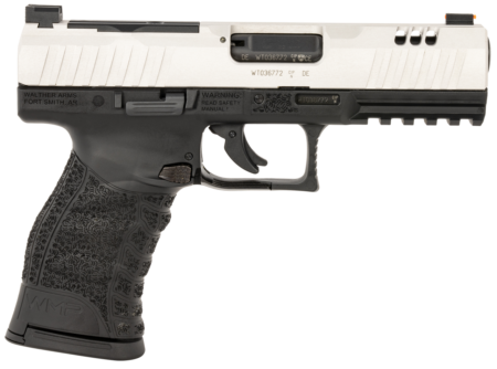 WALTHER WMP 22WMR PSTL 4.3" BLK/STS OPTIC READY 2-15RDS