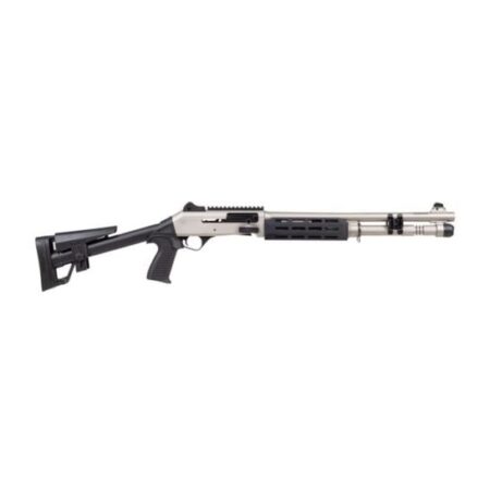 PANZER ARMS M4 SPEED PRO 12G 18.5" PORTED BBL, MARINE/NICKEL, MLOK HG, 5RD
