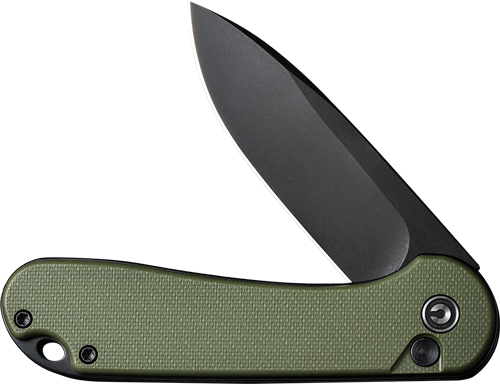 CIVIVI KNIFE ELEMENTUM II 2.96 - " OD GREEN G10/BLK CLAM PACK - Image 4