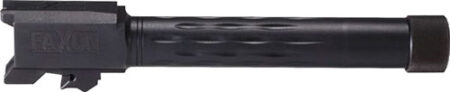 FAXON S&W M&P FULL SIZE 9MM - FLAME FLUTE THREADED BLK