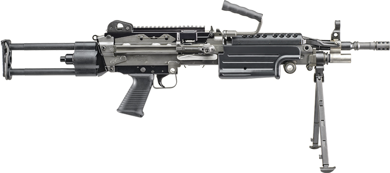 FN M249S PARA 5.56X45MM 18.5" - 30/200 ADJ. STOCK BLACK