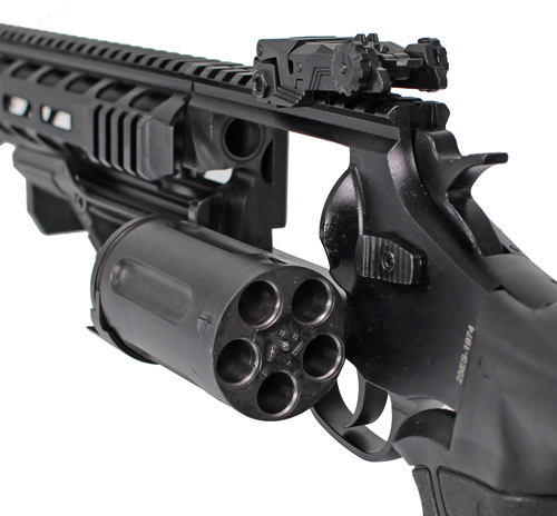 IVER JOHNSON 1000 410 3" 18.5" - REVOLVER SHOTGUN TACTICAL - Image 3