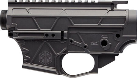 JL BILLET AR-15 5.56 SKELETOR - LIGHT WEIGHT MATCHED SET BLACK