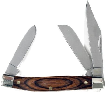 RUKO FOLDER 3.5" PAKKAWOOD - HANDLE CLAMSHELL