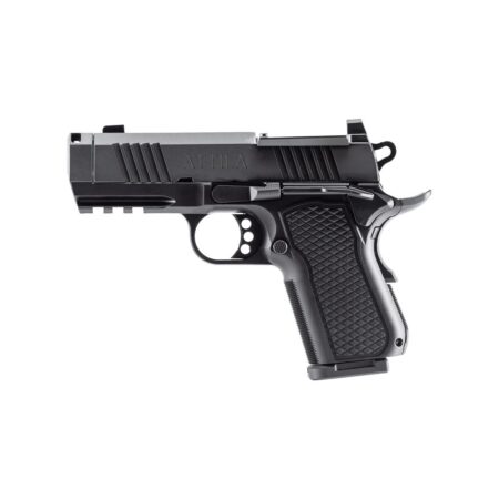 Alpha Foxtrot AF1911-Attila MOS Handgun 9mm Luger 10rd Magazine(1) 3.5" Comp Barrel DLC Black