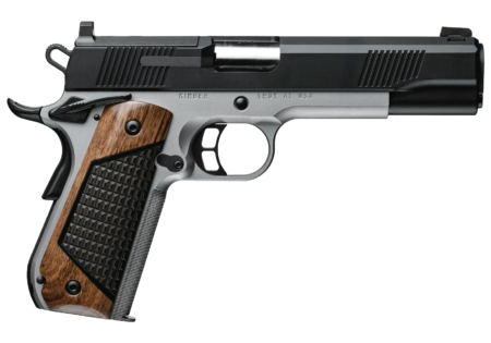 KIMBER CUSTOM 1911 NEXT GENERATION 45ACP PISTOL 5" TWO TONE, O.R.BLK WALNUT/G10 GRIPS 2-7RD MAGS
