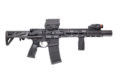DANIEL DEFENSE PDW REGULATOR 300BLK SBR 7"BBL, SILENCER CO OMEGA CAN, AMG UH1 G2 1-30RD(CNC-OMEGA36)