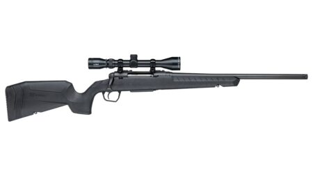 SAVAGE ARMS AXIS 22-250 BL/SYN 20" PKG TB
