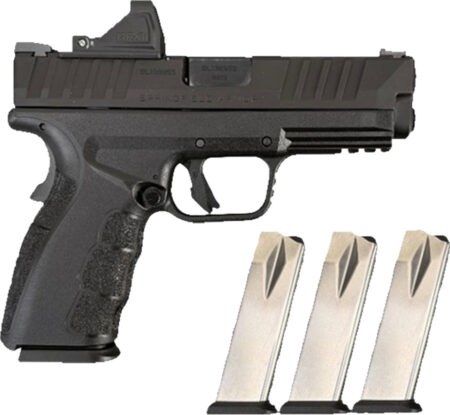 SPRINGFIELD XD MOD.4 OSP 9MM - 4" 10RD BLACK 4 MAGS GEAR PAC