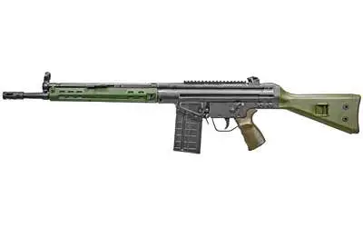 PTR 113 91 308 16" RIFLE GIRK GREEN FURNITURE W/WLD SCP MNT - Image 2