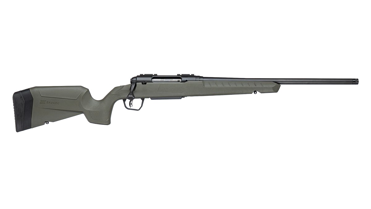 SAVAGE ARMS AXIS 2 243WIN BL/GRN 20" TB