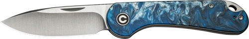 CIVIVI KNIFE ELEMENTUM SLIP - JOINT 2.9" BLUE OCEAN/SATIN - Image 2