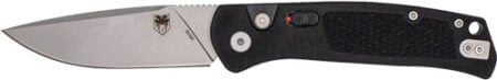COBRATEC RECON PUSH BUTTON - AUTO 3.12" BLACK G10