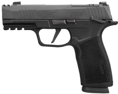 SIG P365X MACRO 9MM 3.1" COMP - (2)10RD BLACK CA COMPLIANT