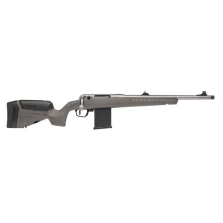 Savage 110 Ridge Hunter Rifle 375 Ruger 5rd Capacity 18" Threaded Barrel Flat Dark Gray Stock