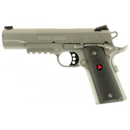 Colt Delta Elite Rail Handgun 10mm Auto 8rd Magazine 5" Barrel Stainless Finish