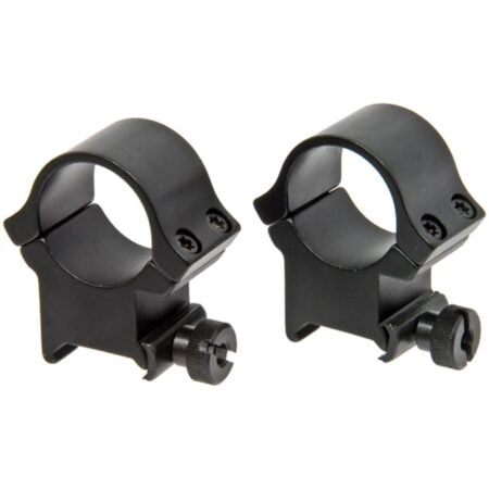 Redfield 4-Hole Aluminum Scope Rings 1" X-High Matte