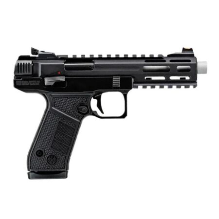 Beretta B22 Jaguar SAO Handgun .22 LR 15rd Magazines(2) 5.25" Threaded Tact Metal Barrel Black Frame