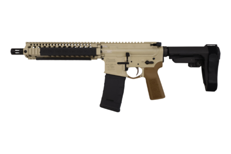DANIEL DEFENSE MK18 ELITE 300BLK PISTOL 10.3" FDE SB TACTICAL BRACE 1-30RD MAG