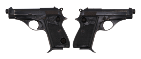 BERETTA M70 SURPLUS 32ACP PISTOL BLUED, BUTTON SAFETY, A GRADE C&R
