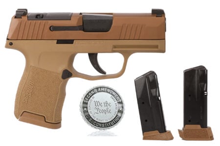 SIG SAUER P365 9MM 12+1 COYOTE 2A OR