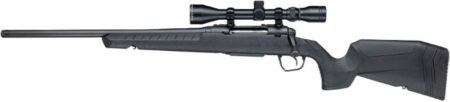 SAVAGE AXIS XP 22-250 20" LH - THREADED W/3-9X40 BLACK/BLACK