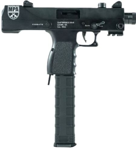 MPA DEFENDER 9MM TOP- - COCKING 4.5" TB BLACK 30RD