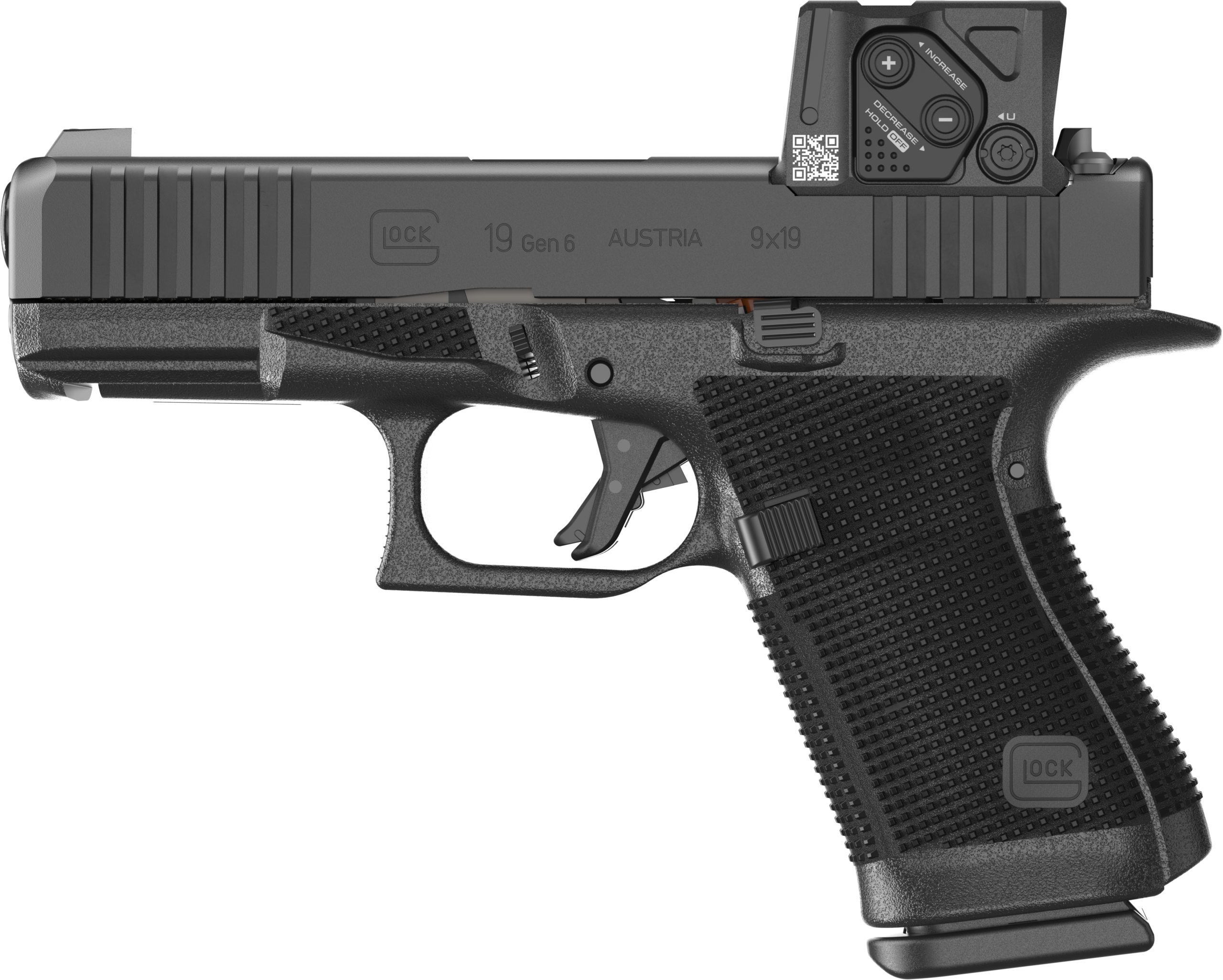 GLOCK G19 G6 9MM 10+1 4.0" COA FS