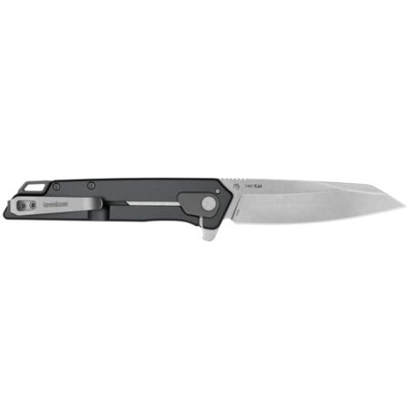 Kershaw Misdirect XL Folding Knife 3-3/8" Reverse Tanto Blade Black