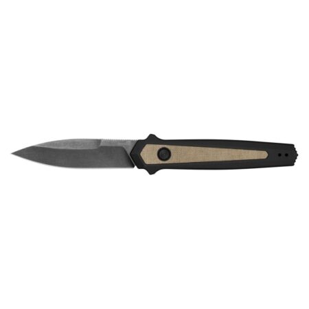 Kershaw Launch 15 Automatic Folding Knife 3-1/2" Spear Point Blade Black