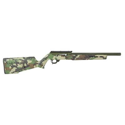 TacSol Hunter Rifle .22 LR 10rd Magazine 16.5" Threaded Barrel Matte BX Trigger Magpul OD Green M81 Stock