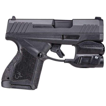 Taurus GX4 Handgun 9mm 10/rd 3.06" Barrel Black with Crimson Trace Light