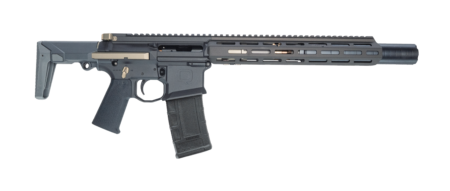 Q HONEY BADGER SBR SD 300BLK 7" SNIPER GREY 1-30RD GEISSELE TRIGGER (Q-HB-SILENCER) 1-100
